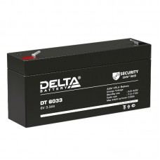 Аккумулятор ОПС 6В 3.3А.ч Delta DT 6033 (125мм)