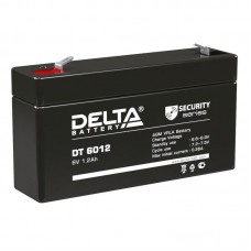 Аккумулятор 6В 1.2А.ч Delta DT 6012