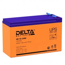 Аккумулятор UPS 12В 6А.ч Delta HR 12-24 W