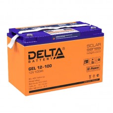 Аккумулятор GEL 12В 100А.ч Delta GEL 12-100