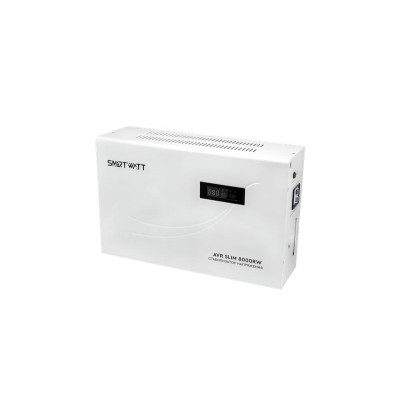 Стабилизатор напряжения настенный SMARTWATT AVR SLIM 8000RW