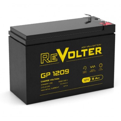 Аккумулятор 12В 9А.ч REVOLTER GP 1209