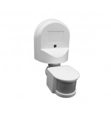 Датчик движения PMS-IR 008 1200Вт 180град. 12м IP44 WH JazzWay 5012899
