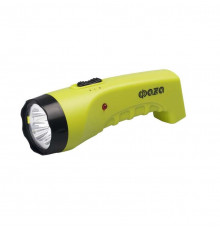 Фонарь аккумуляторный ручной AccuF2-L04-gn 4LED 2 режима: 100проц./25проц. аккум. 0.4А.ч выдвижная вилка индикатор зарядки зел. ФАZА 2857859
