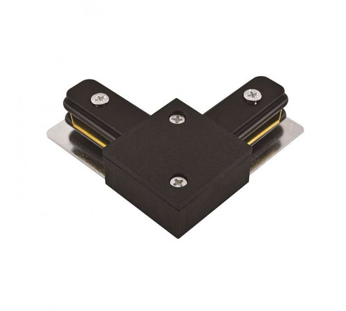 Коннектор L-образный PTR CL-BL для шинопровода черного цвета Pro JazzWay 5010833 - идеальное решение для вашего освещения
