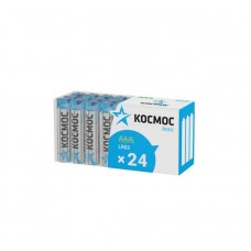 Элемент питания алкалиновый LR03 пласт. бокс (уп.24шт) Космос KOCLR03_24BOX