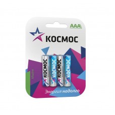 Элемент питания алкалиновый LR LR03 BP-4 (блист.4шт) Космос KOCLR034BL_classic