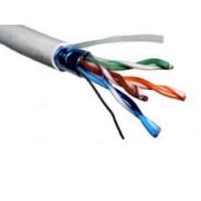 Кабель витая пара F/UTP кат.5e 2х2х24AWG solid CCA PVC сер. 305м (м) PROCONNECT 01-0121-3