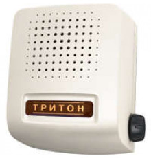 Звонок проводной Соло трель регул. громкости 220В 80-90дБА бел. Тритон СЛ-03Р
