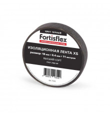 Изолента ХБ 18х0.4х11 черн. Fortisflex 71242
