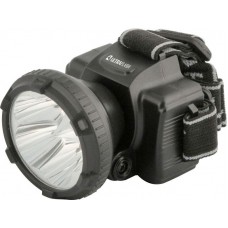 Фонарь налобный аккумуляторный LED 5365 (220В 5LED 2 режима; черн.) Ultraflash 11648