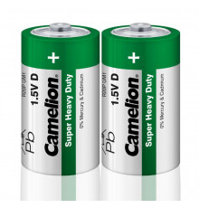 Элемент питания солевой D/R20 R20P-SP2G 1.5В SR-2 (уп.2шт) Camelion 1662
