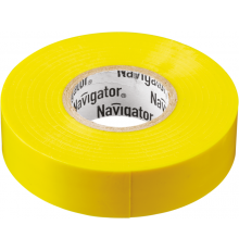 Изолента ПВХ 15мм (рул.20м) желт. NIT-B15-20/Y Navigator 71105
