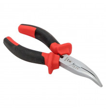 Длинногубцы изогнутые 160мм Master Basic EKF dgi-160-mas
