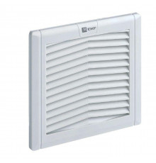 Решетка вентиляционная с фильтром 124x124мм IP54 PROxima EKF EXF52
