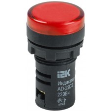 Арматура светосигнальная AD-22DS 230В красн. IEK BLS10-ADDS-230-K04