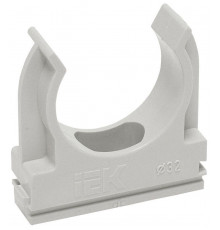 Держатель для труб (клипса) CF32 с защелкой ELASTA IEK CTA10D-CF32-K41-050
