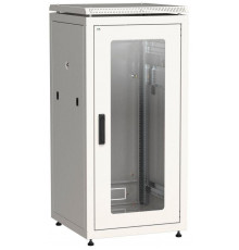 Шкаф сетевой 19дюйм LINEA N 24U 600х600мм стекл. передн. дверь (3 коробки) сер. ITK LN35-24U66-G
