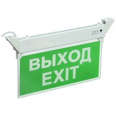 Светильник светодиодный ССА 2101 "ВЫХОД-EXIT" 3ч 3Вт ВЫХОД-EXIT IP20 аварийный IEK LSSA0-2101-3-20-K03