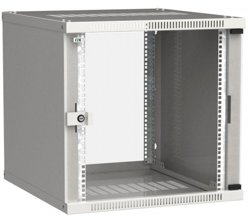 Шкаф LINEA WE 12U 600х600мм со стеклянной дверью для стильного и функционального хранения вашего оборудования
