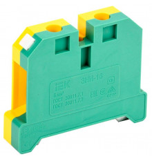 Зажим наборный ЗНИ-16PEN 16кв.мм (JXB-земля) IEK YZN20-016-K52
