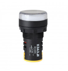 Лампа AD22DS(LED) матрица 22мм 230В бел. КЭАЗ 238572
