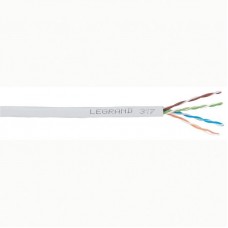 Кабель витая пара U/UTP кат.5e 4х2х24AWG solid PVC сер. 305м (м) Leg 032751