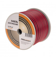 Кабель Stereo 2х2.5 Red/Black бухта (м) PROCONNECT 01-6108-6
