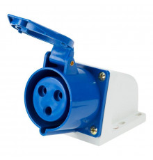 Розетка 123 стационарная 2P+PE 32А 220В IP44 Rexant 11-8912
