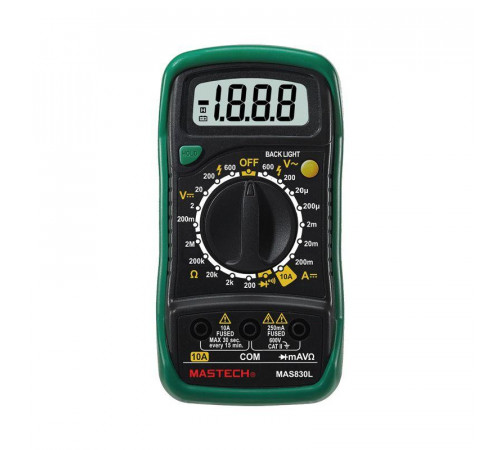 Купите мультиметр портативный MAS830L Mastech 13-2007 для точных измерений и надежности в любой ситуации.
