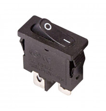 Выключатель клавишный 250В 6А (2с) ON-OFF черн. Mini (RWB-103; SC-766; MRS-101-5) Rexant 36-2050
